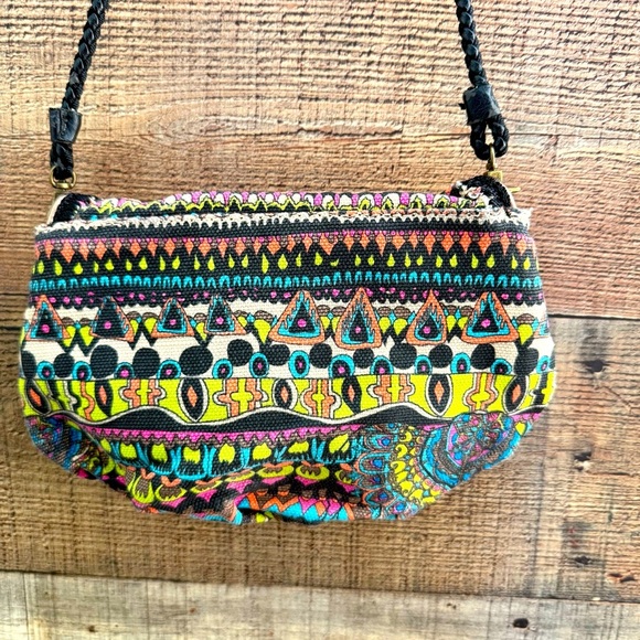 Sakroots Peace Multicolored Crossbody Bag - Picture 3 of 8